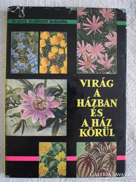A flower in the house and around the house, marianna Vécsayné ticsénszky 1961 gardener's book
