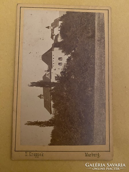Marburg  kabinetfotó készítő Heinrich Krappek  marburgi fènyképèsz