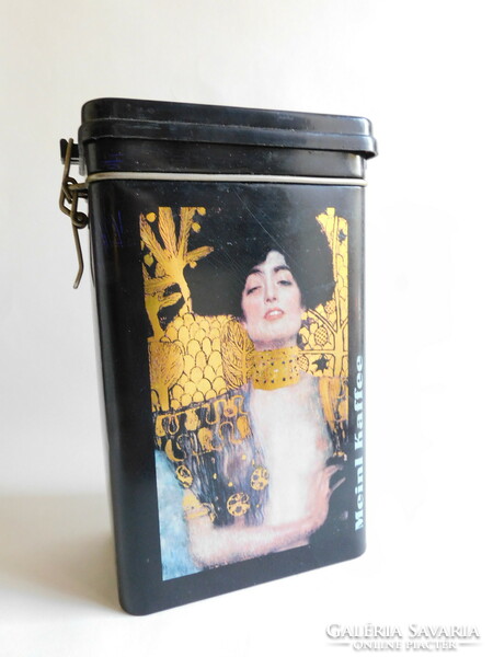 Julius Meinl Klimt Kaffee - jubileumi fémdoboz