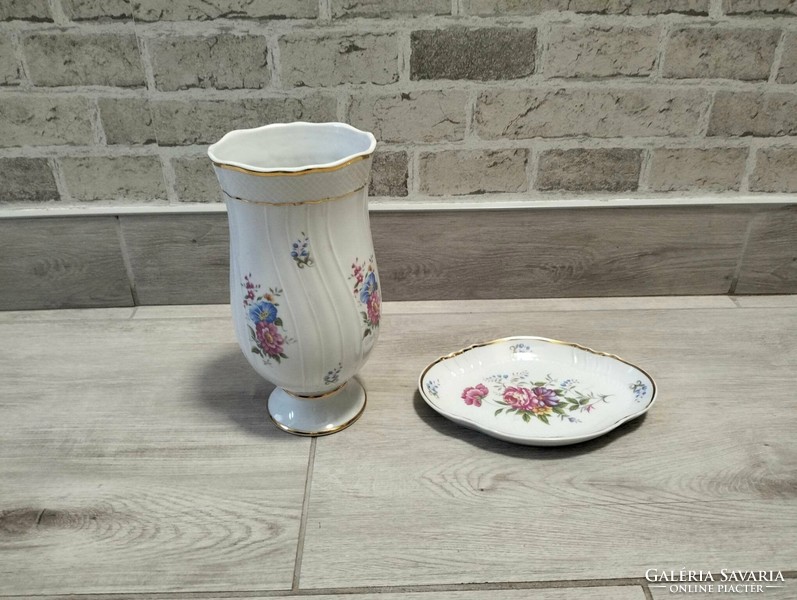 Ravenclaw vase 21 cm + Ravenclaw patterned bowl 18.55X13cm
