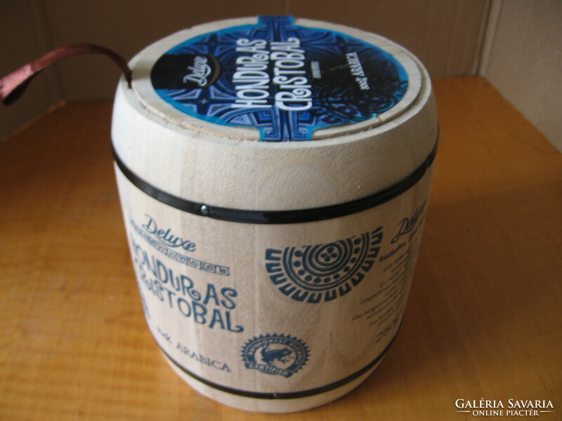Wooden coffee box Honduran Cristobal