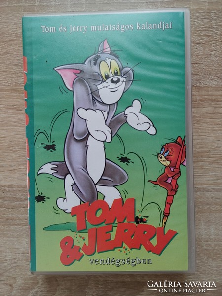 Tom és Jerry vendégségben   VHS film