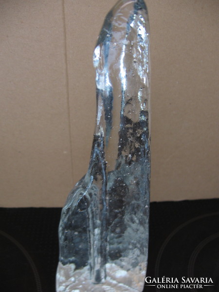 Jégcsap forma skandináv szálas váza, gyertyatartó
