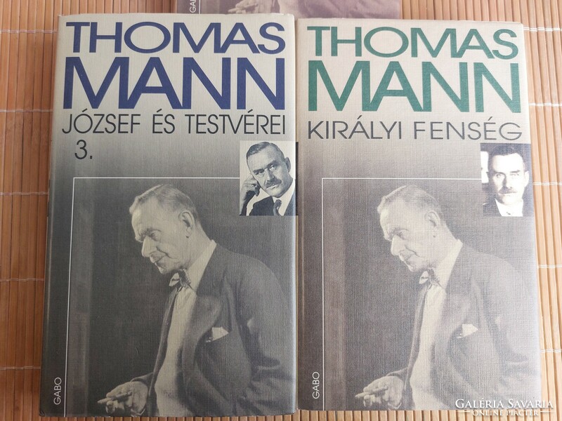 Thomas Mann 17 könyve egyben. 12900.-Ft.
