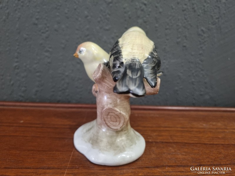 Aquincum porcelán madár pár szobor  - 51163