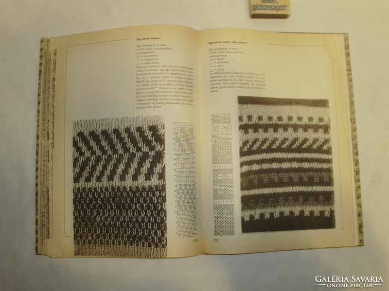 Knitting pattern book - 1987