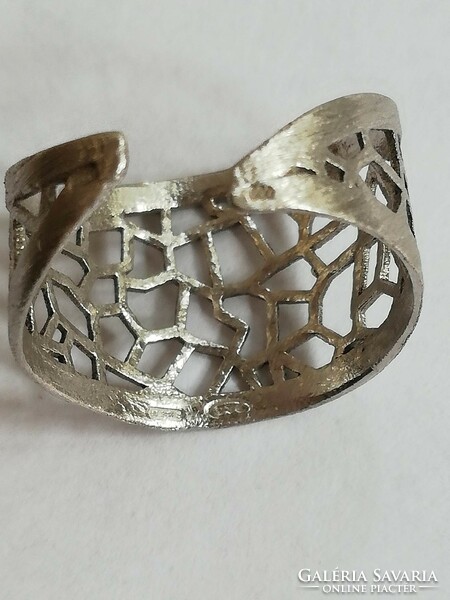 Women's silver ring - adjustable size