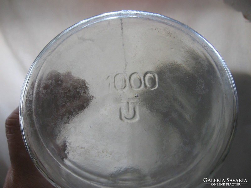 2 db laboros üveg TU 1000
