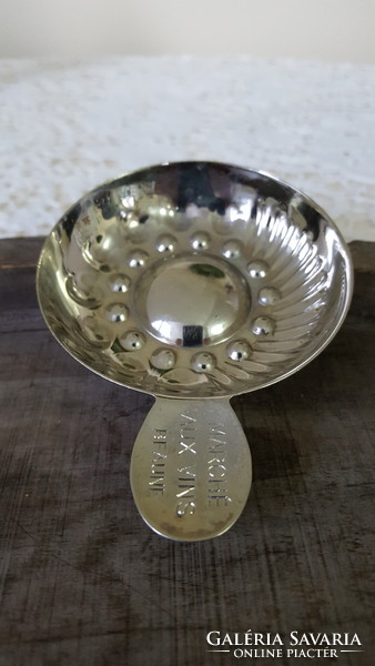 French silver-plated sommelier cup / wine tasting cup