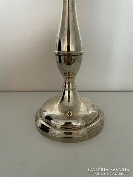 800 silver candle holder