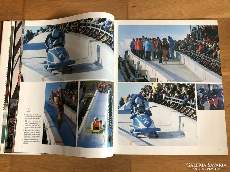 Xv. Olympische winterspiele (Winter Olympics) - Calgary 1988 - Book in German