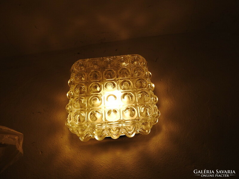 Retro thick glass wall lamp - wall lamp