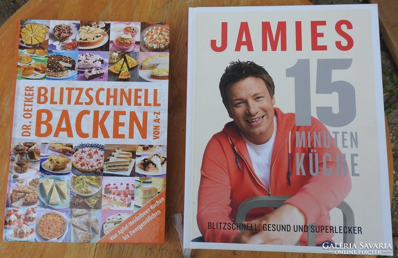 German cookbook - jamies 15-minuten-küche jamie oliver / backen