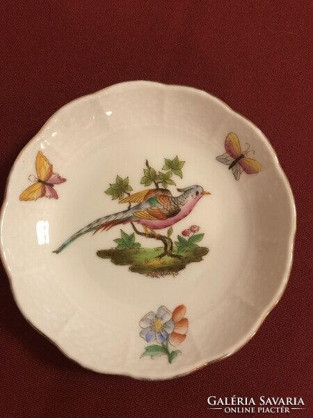Herend bowl with pheasant bird pattern