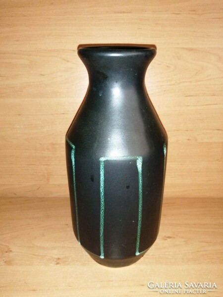 Industrial artist ceramic vase 28 cm high (2/d)