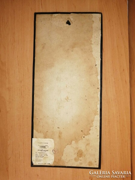 Régi CCCP réz lemez falikép orosz népmesés jelenettel 17,5*39,5 cm (b)