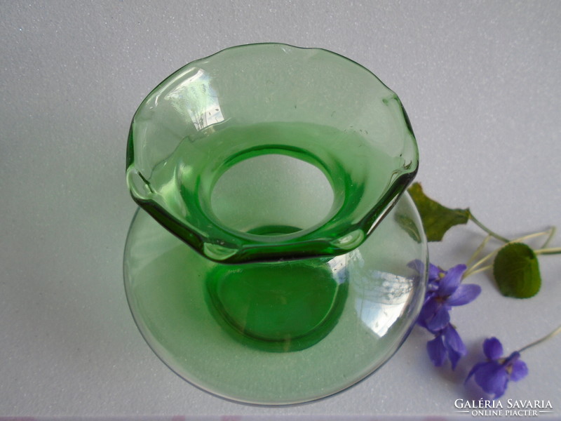 Zöld  ibolya váza.