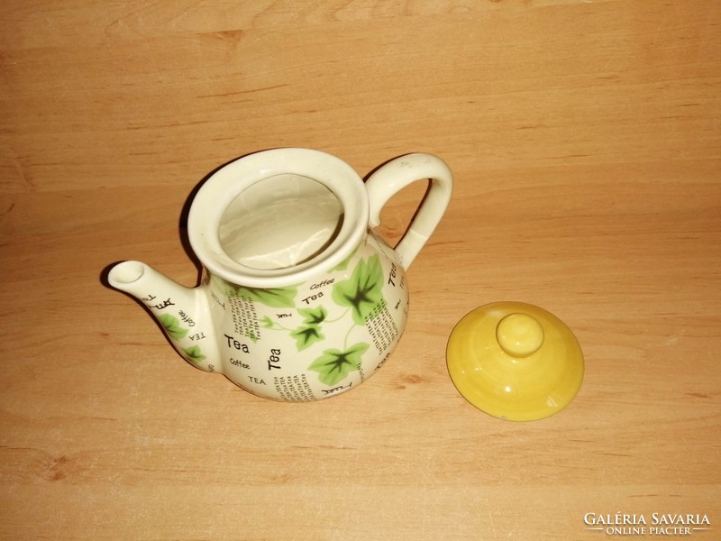 Ceramic tea and coffee pot (5/k)