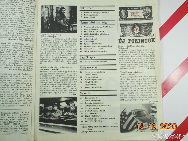 HVG újság - 1983 március 12. - Születésnapra ajándékba