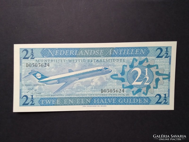 Netherlands Antilles 2.5 guilders 1970 oz