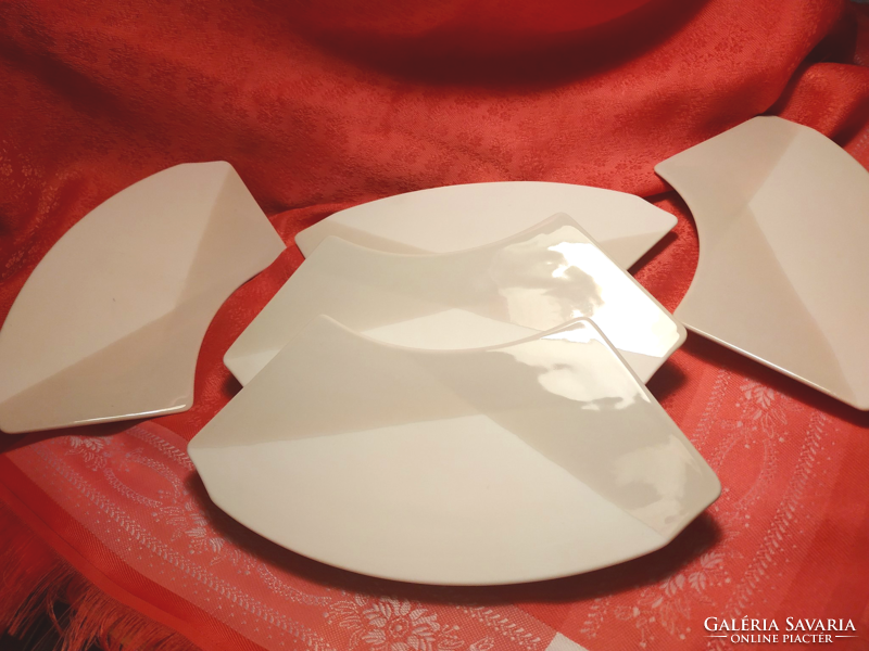 5 darabos dizájn porcelán edényalátét