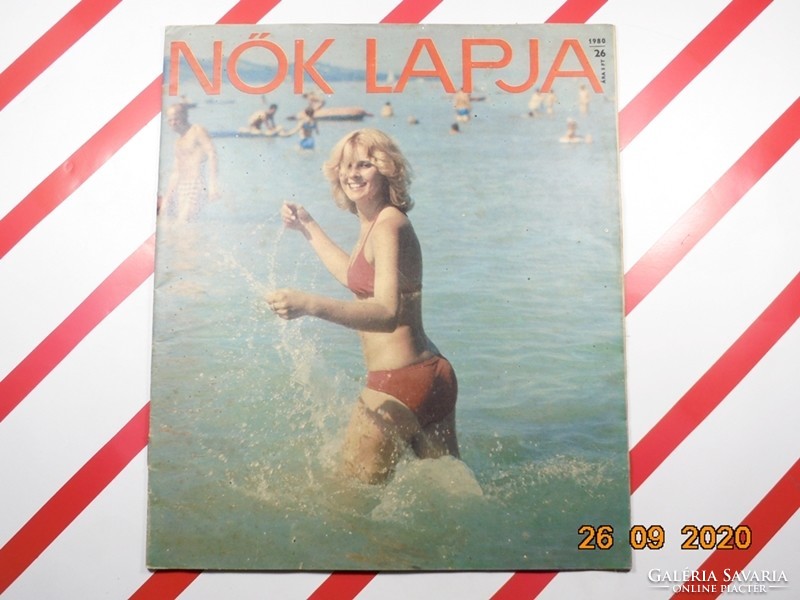 Régi retro újság - Nők lapja - 1980. június 28. - Születésnapra ajándék