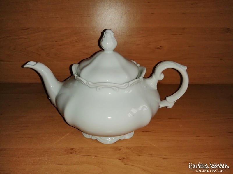 Antik számozott porcelán tea kiöntő (K)