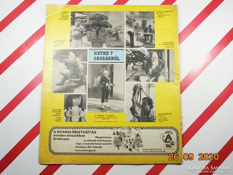 Régi retro újság - Nők lapja - 1980. november 1. - Születésnapra ajándék