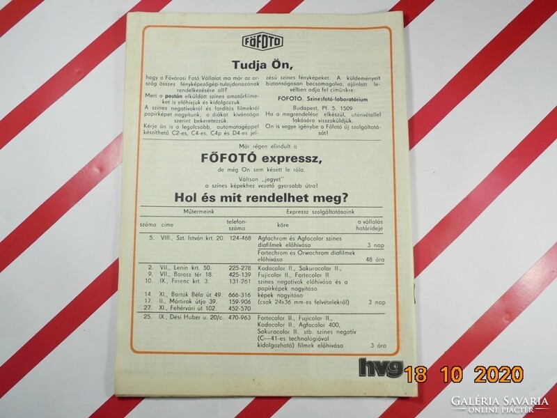 HVG újság - 1983 március 5. - Születésnapra ajándékba