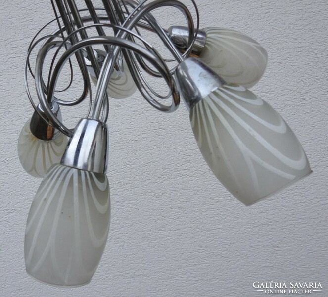 5 ágú modern csillár - lámpa