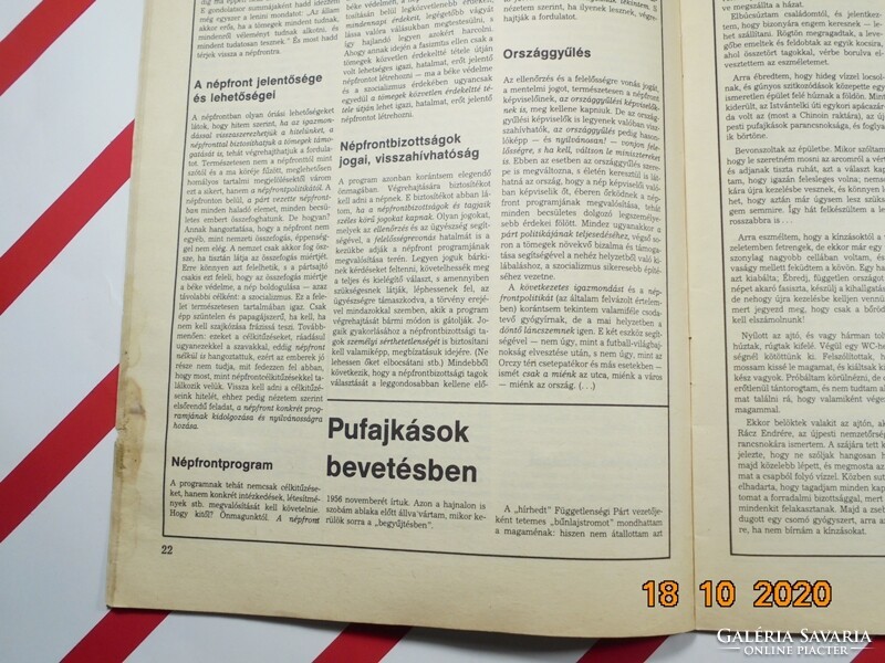 KAPU újság - 1989 március - Születésnapra ajándékba