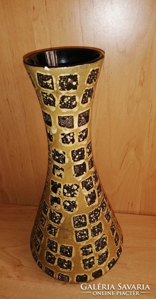 Industrial artist ceramic vase 32 cm high (fp)