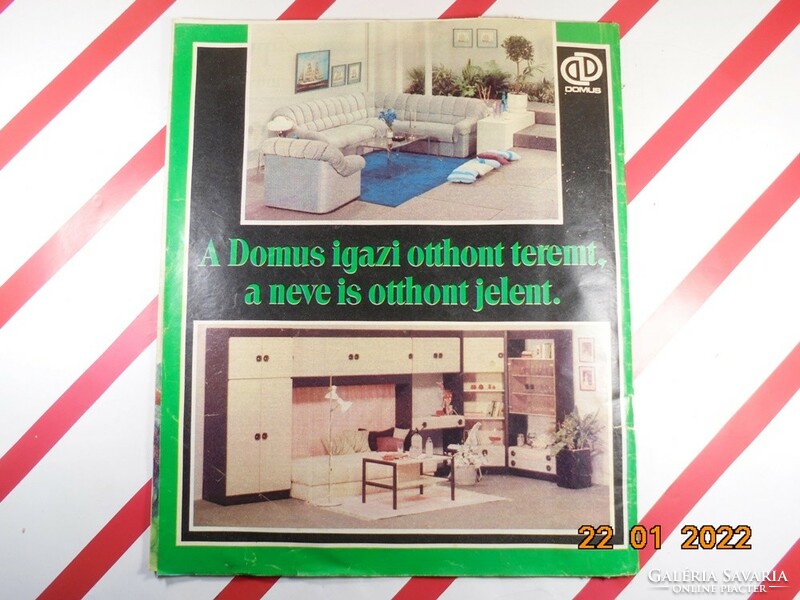 Old retro newspaper - women's magazine - 1989. April 8. - Birthday present