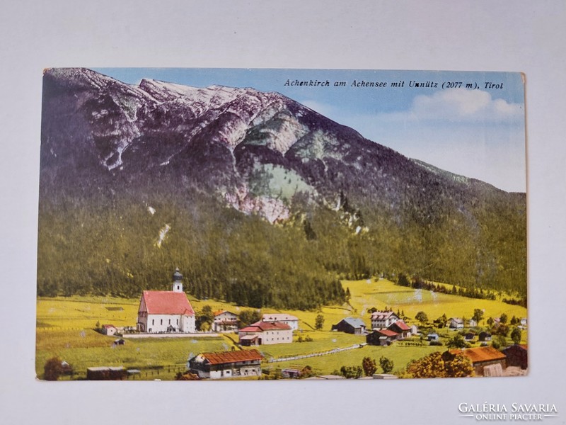 Old postcard Tyrol photo postcard landscape
