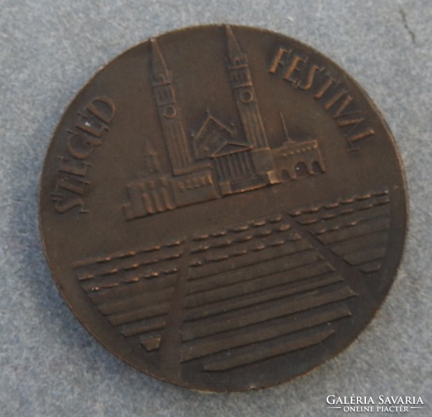 Szeged festival - bronze commemorative medal