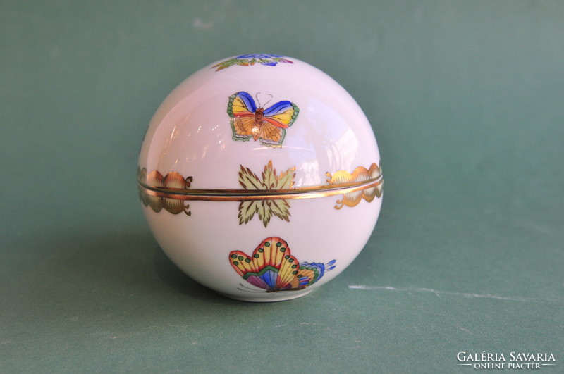 Herend Victorian patterned eggs