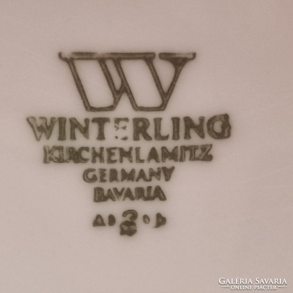 Winterling Bavaria porcelán kistányér 2db egyben