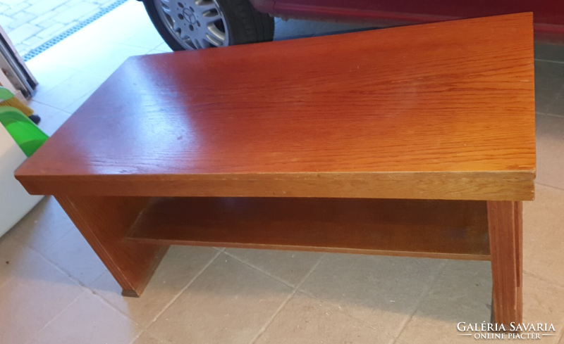 Coffee table solid wood retro