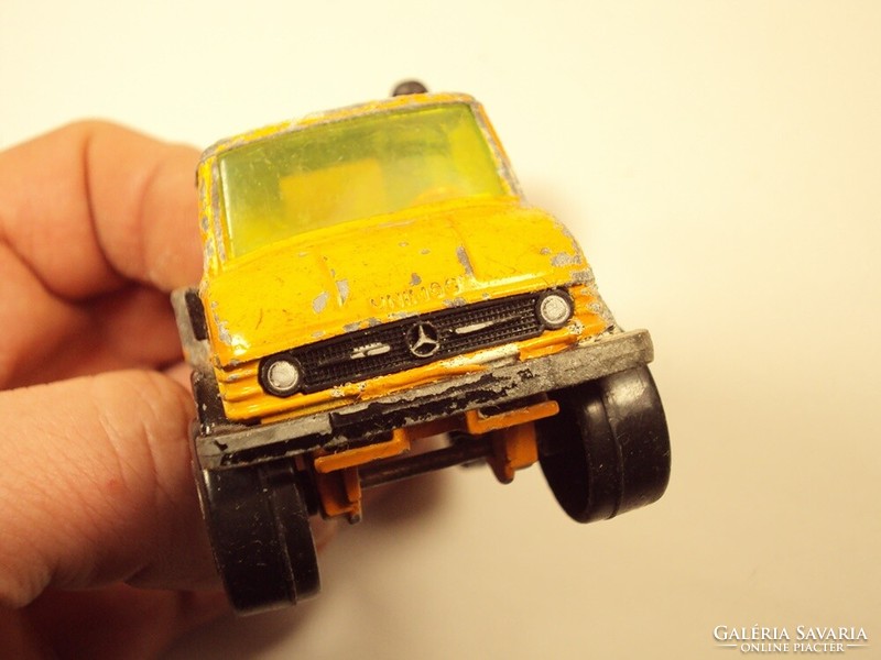Retro toy car truck traffic goods Siku unimog made in Germany