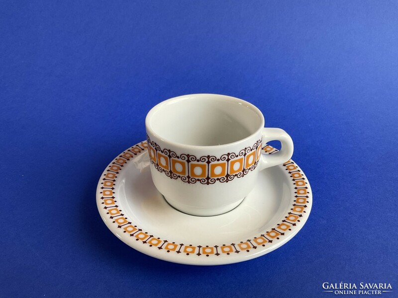 Alföldi terracotta coffee cup with bottom uniset