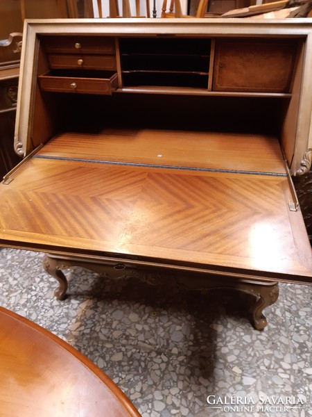 Warings antique writing desk or secretary 100x35x106cm high