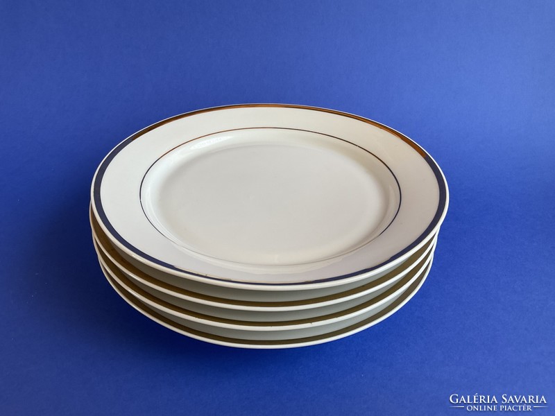 Alföldi 4 display small plates with gold stripes