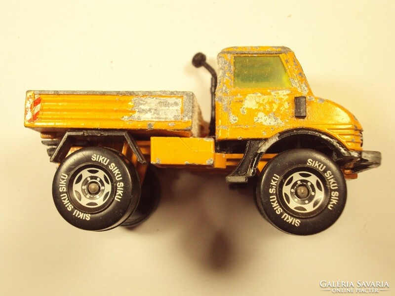 Retro toy car truck traffic goods Siku unimog made in Germany