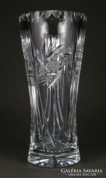 1M508 flawless polished crystal vase 20 cm