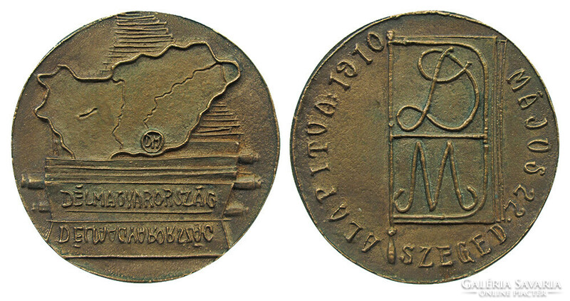 Sándor Kligl: South Magyar Szeged 1910 commemorative medal