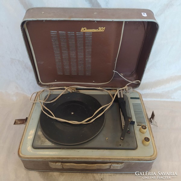 Old Russian record player