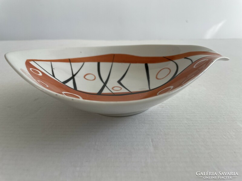 Retro, vintage quarry porcelain (stone cartilage) bowl, bowl