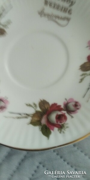 Royal ruby wedding plate 15 cm