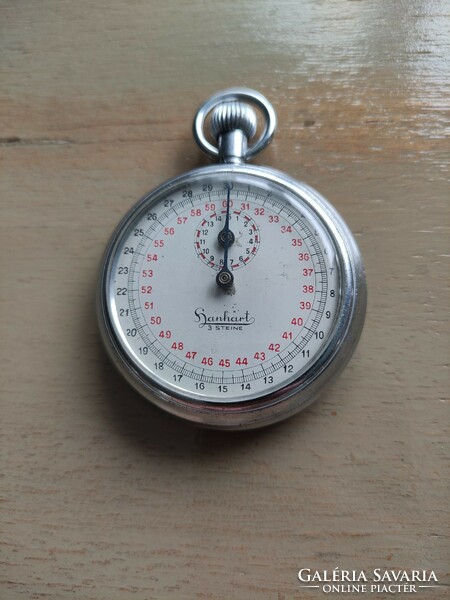 World War 2 military pocket watch, stopwatch. British watch used to measure shooting distance.