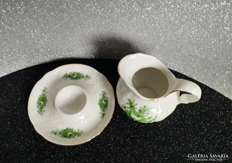Bavaria porcelain pourer with egg holder